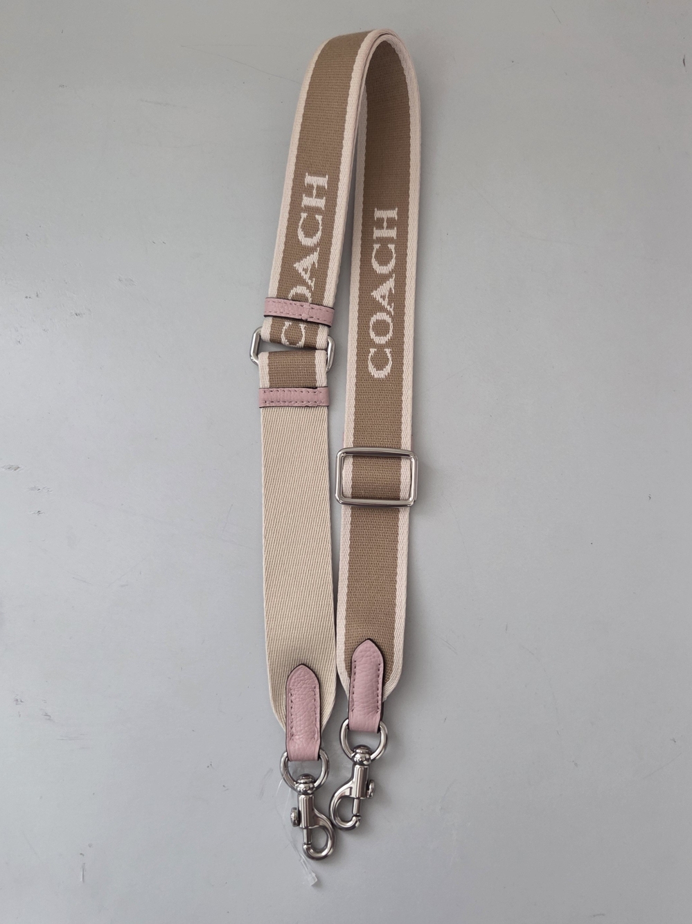 Coach Webbing Crossbody Strap In Mutli